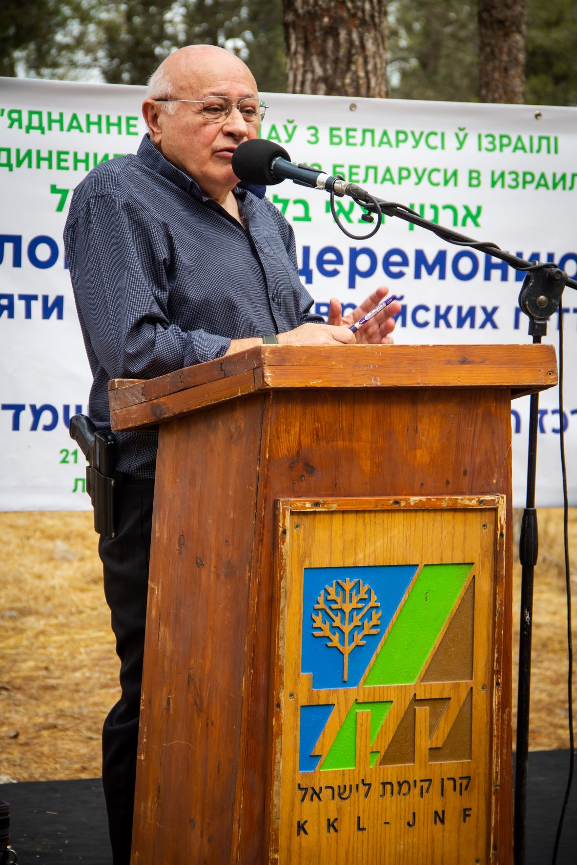 Михаил Альшанский, председатель Объединения выходцев из Беларуси в Израиле
