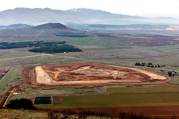 На снимке: работы по выкапываюнию коллектора Бар-Он, фото: агентство Джини, архив фотодокументов ЕНФ-ККЛ