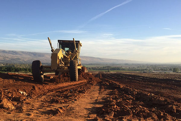 мелиорационные работы близ поселка Одем, фото: Ицик Коэн