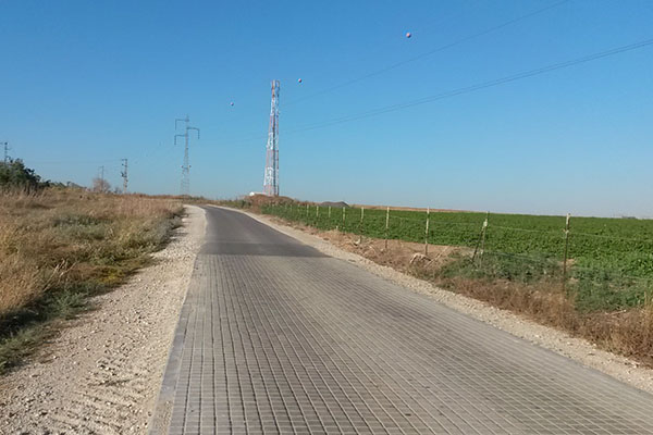 На снимке: фрагмент дороги; фото: Эйнат Бахат
