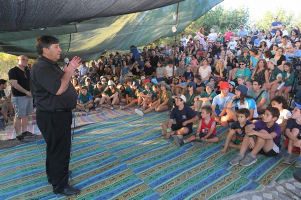 Летние молодежные лагеря ЕНФ-ККЛ лесах Галилеи